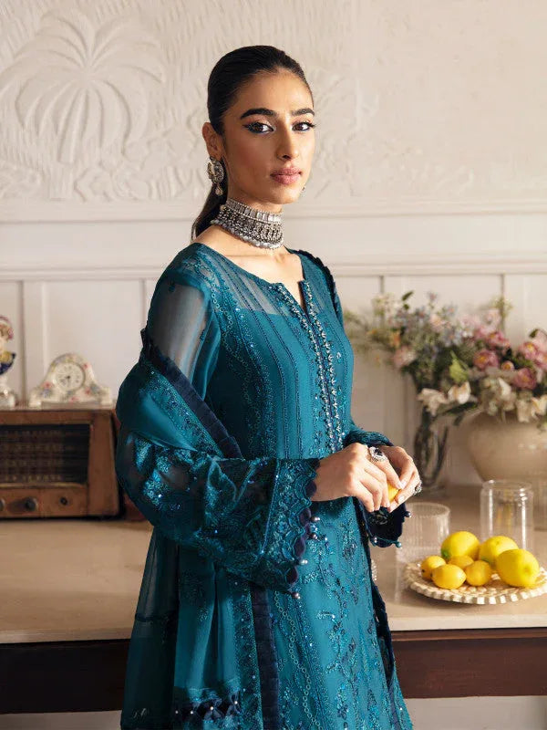 Gulaal | Embroidered Chiffon 23 | MARLEEN GL-EC-23V1-08 - Aqsa Fabrics