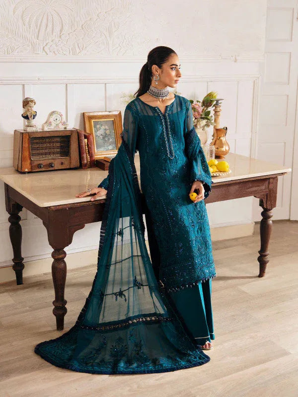 Gulaal | Embroidered Chiffon 23 | MARLEEN GL-EC-23V1-08 - Aqsa Fabrics