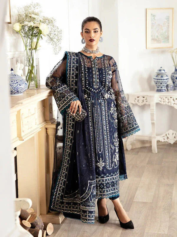 Gulaal | Embroidered Chiffon 23 | SABELA GL-LP-V2-15 - Aqsa Fabrics