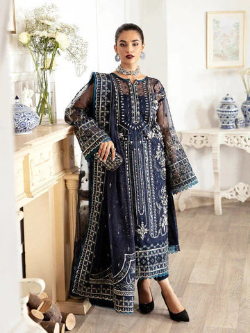 Gulaal | Embroidered Chiffon 23 | SABELA GL-LP-V2-15 - Aqsa Fabrics