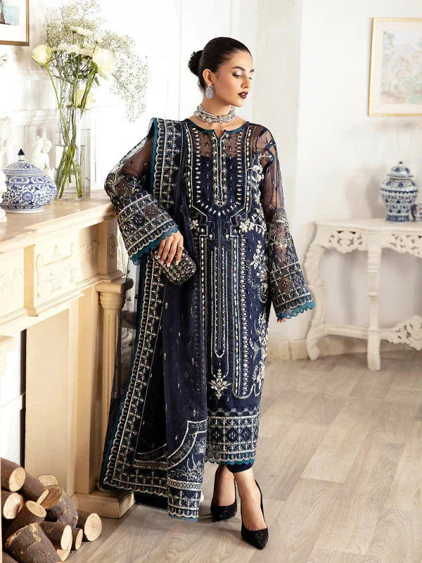 Gulaal | Embroidered Chiffon 23 | SABELA GL-LP-V2-15 - Aqsa Fabrics