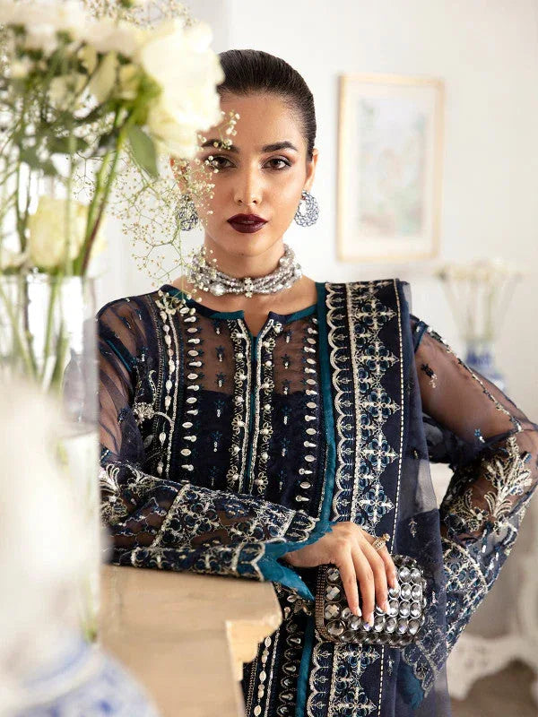Gulaal | Embroidered Chiffon 23 | SABELA GL-LP-V2-15 - Aqsa Fabrics