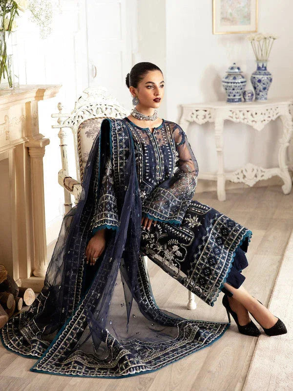 Gulaal | Embroidered Chiffon 23 | SABELA GL-LP-V2-15 - Aqsa Fabrics