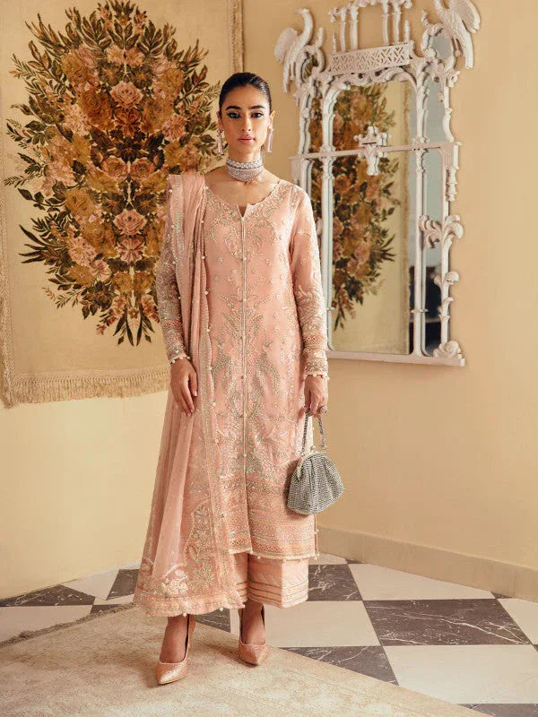 Gulaal | Embroidered Chiffon 23 | ROSALIE GL-EC-23V1-03 - Aqsa Fabrics