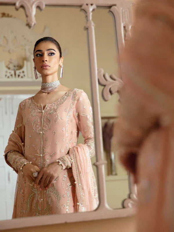 Gulaal | Embroidered Chiffon 23 | ROSALIE GL-EC-23V1-03 - Aqsa Fabrics