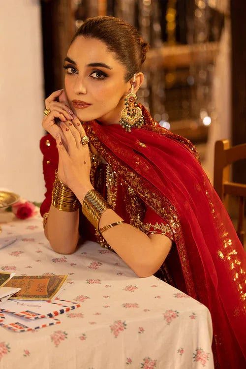 Maya | Eid Collection Ik Mulaqat | GULAB - Aqsa Fabrics