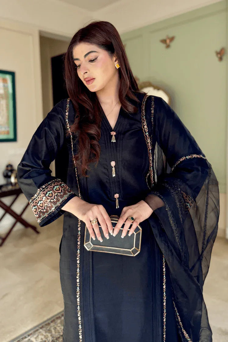 Muntaha | Aangan Eid Edit | Ghazal - Aqsa Fabrics