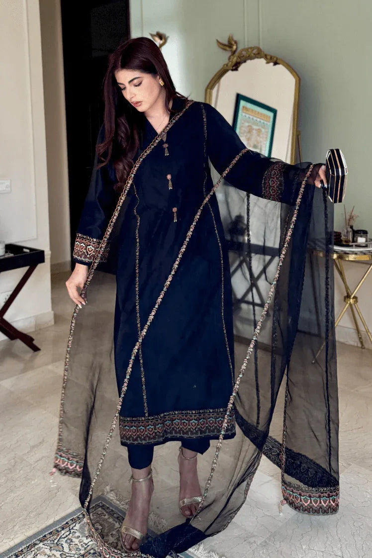 Muntaha | Aangan Eid Edit | Ghazal - Aqsa Fabrics