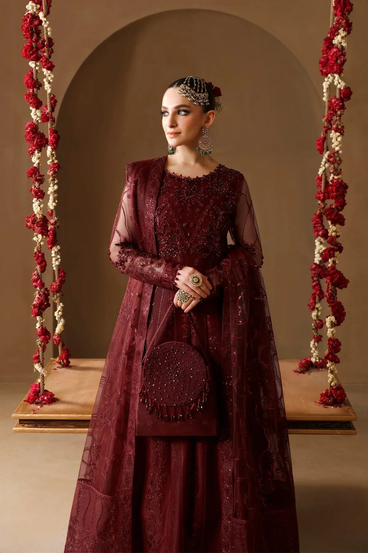 Alizeh | Reena Wedding Formals | AF-HM-4022-GULAB - Aqsa Fabrics