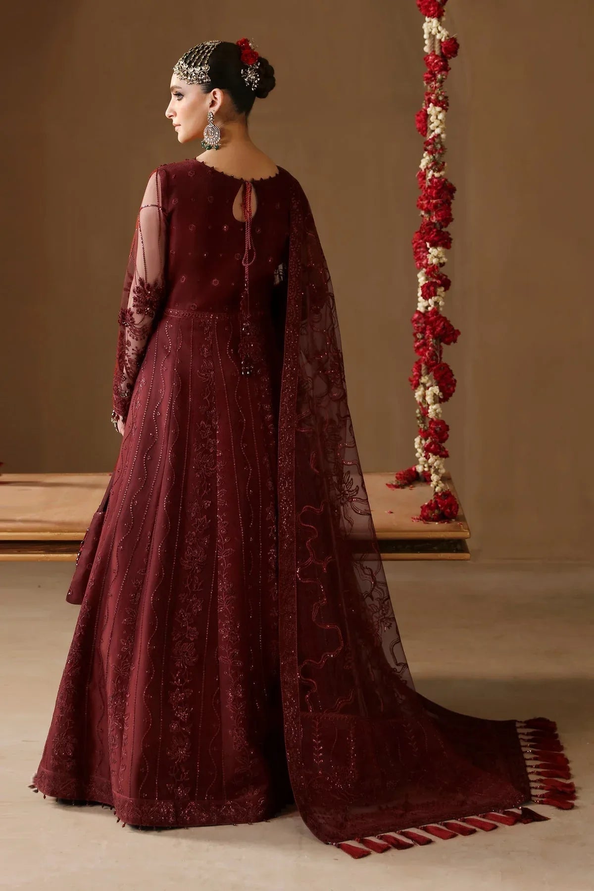 Alizeh | Reena Wedding Formals | AF-HM-4022-GULAB - Aqsa Fabrics
