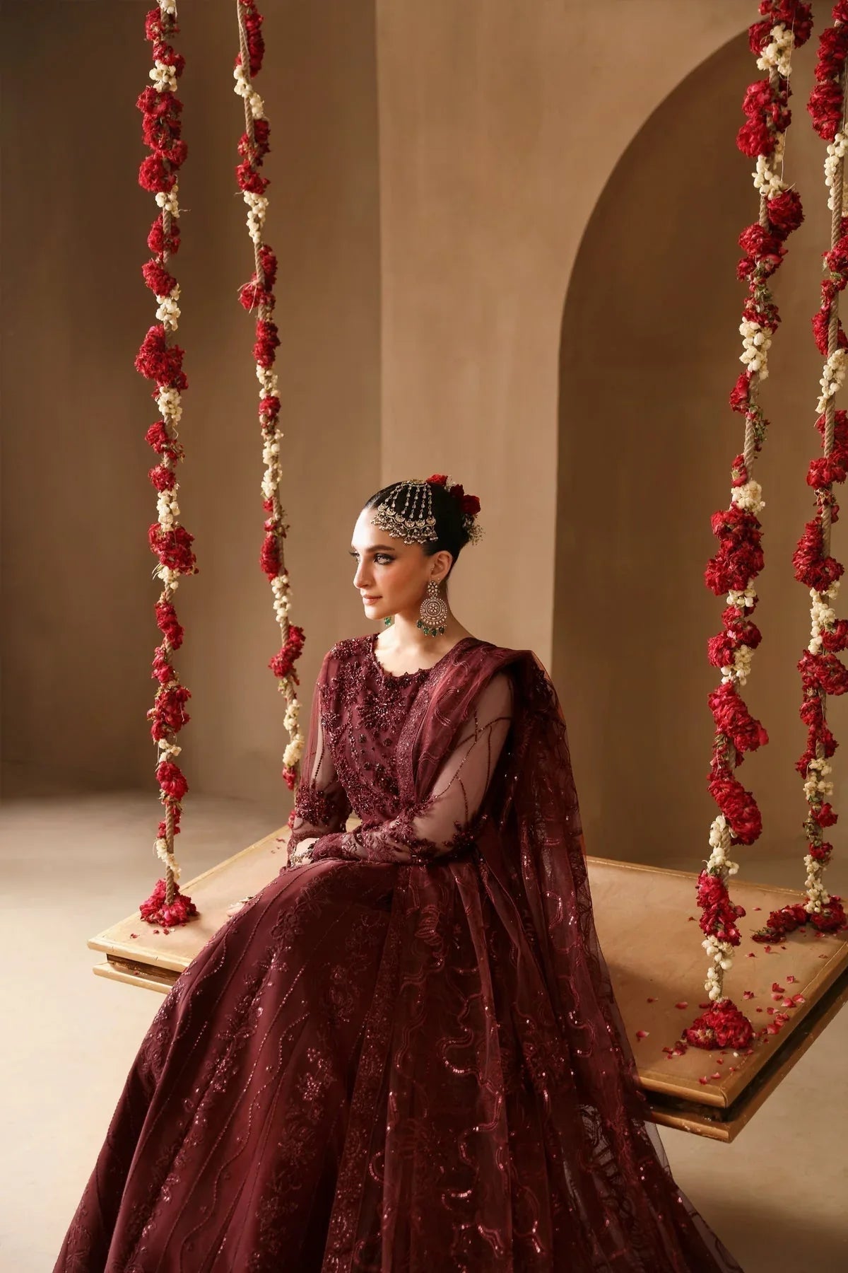 Alizeh | Reena Wedding Formals | AF-HM-4022-GULAB - Aqsa Fabrics
