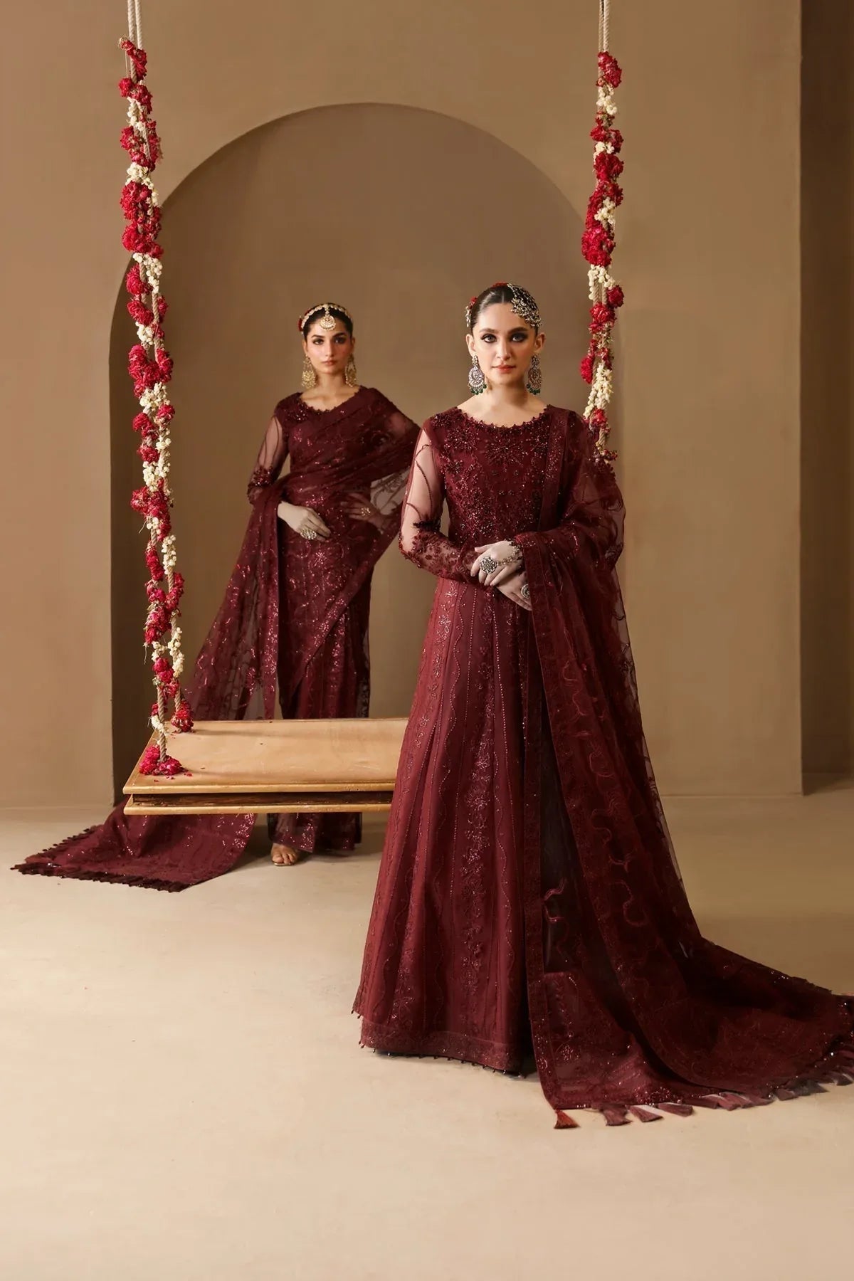 Alizeh | Reena Wedding Formals | AF-HM-4022-GULAB - Aqsa Fabrics
