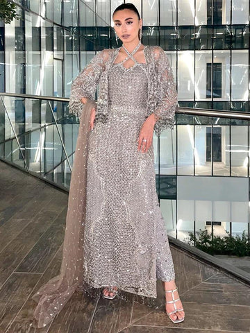 Epoque | Ciel Luxury Couture | GLAMESTONE - Aqsa Fabrics