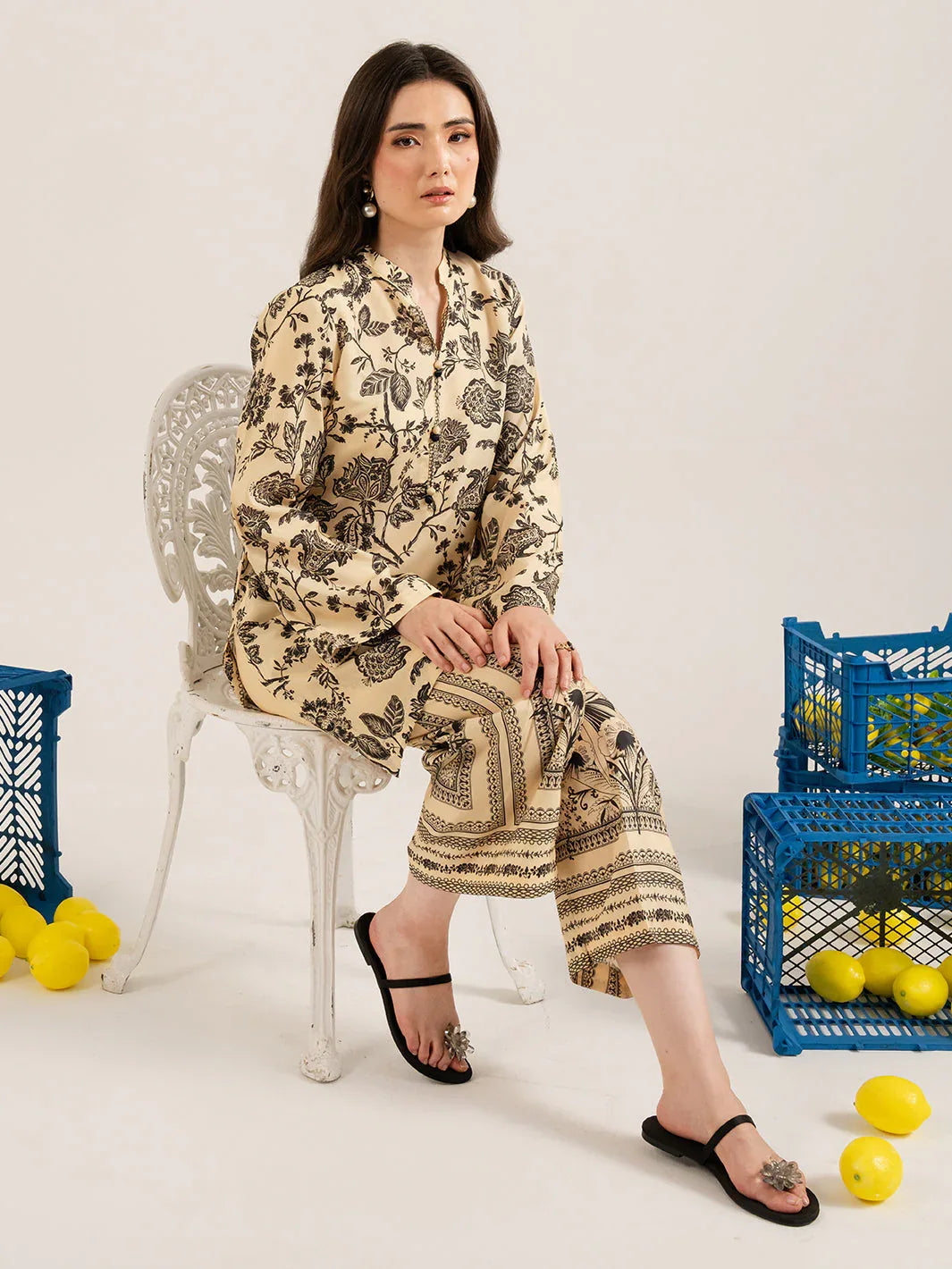 IZEL | Sunset street Pret | GLOW - Aqsa Fabrics
