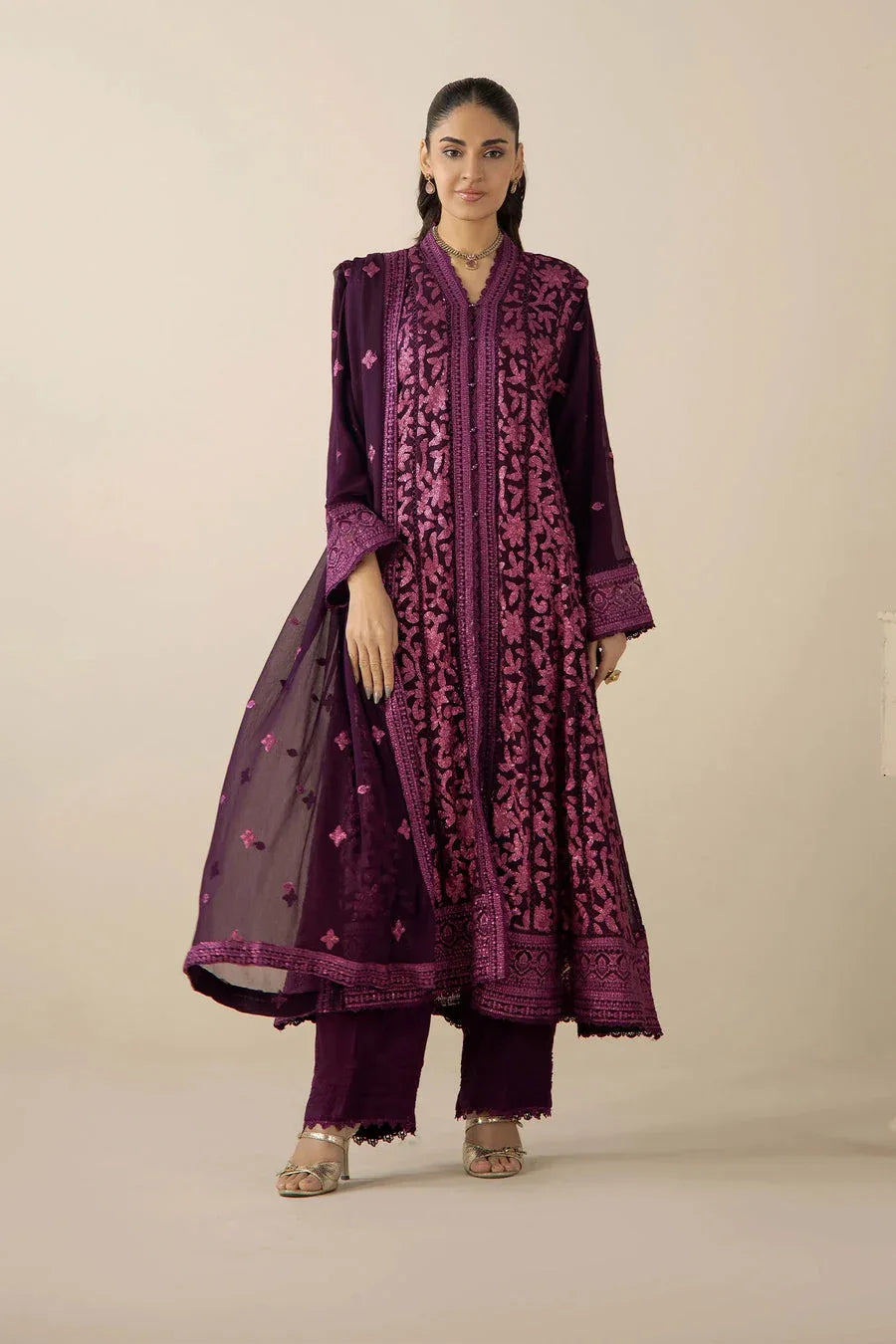 Adans Libas | Adan Gowns 25 | GOWN 1561 - Aqsa Fabrics
