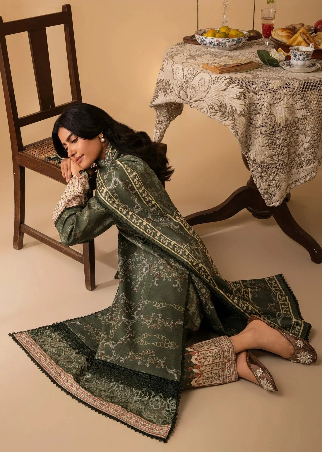 Nureh | Shades of Winter | AMARA (AZ-03) - Aqsa Fabrics