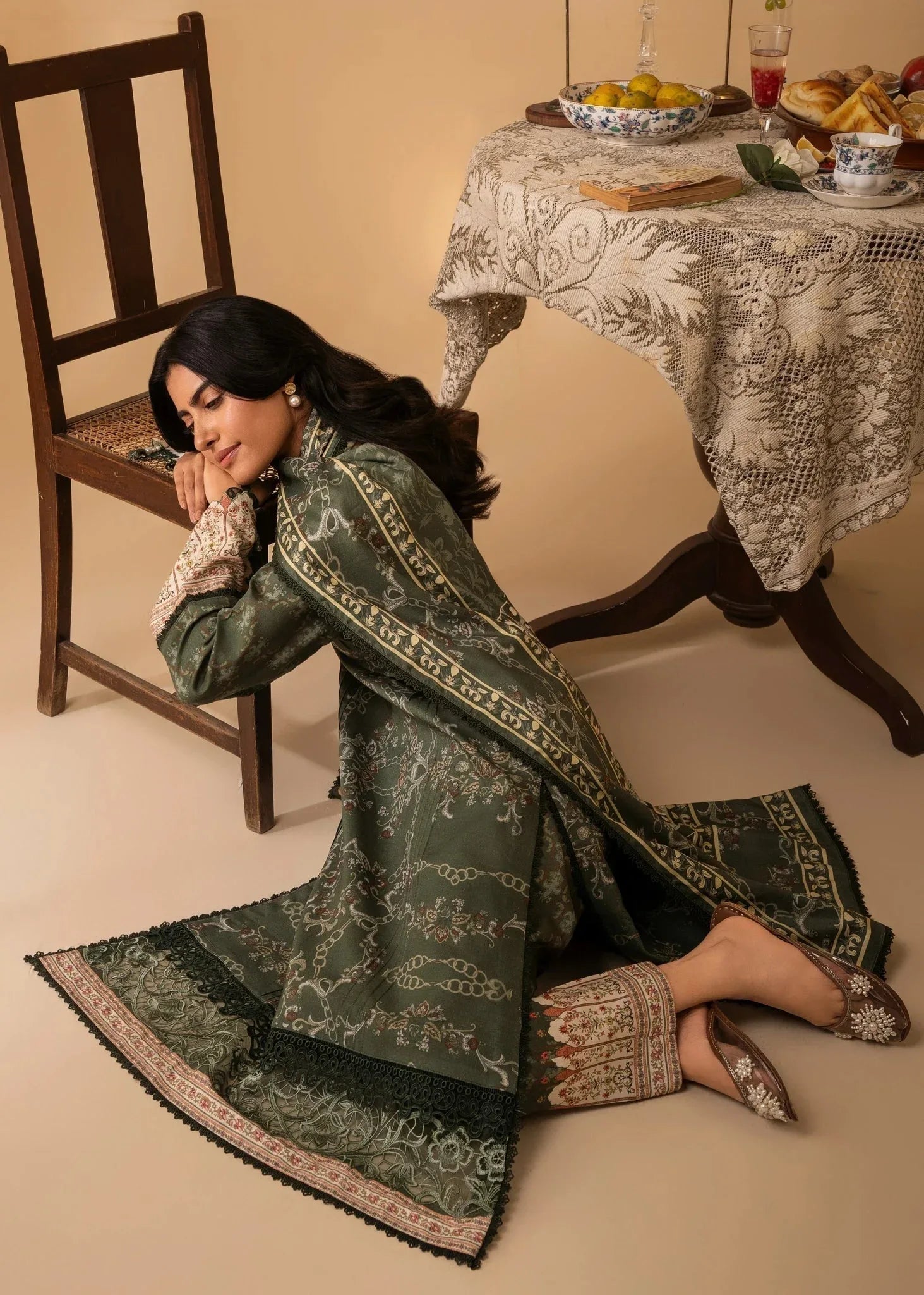 Nureh | Shades of Winter | AMARA (AZ-03) - Aqsa Fabrics