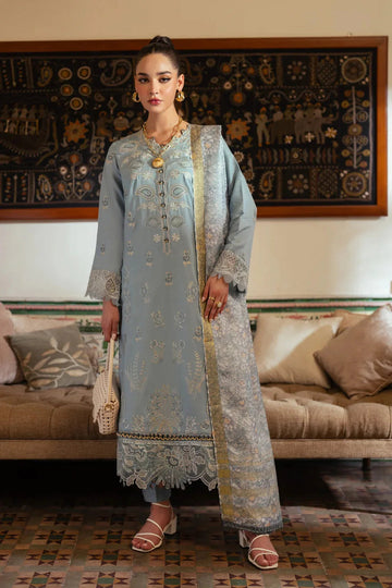 Aabyaan | Miraal Signature Embroidered Viscose | MALEEN (AV-04) - Aqsa Fabrics