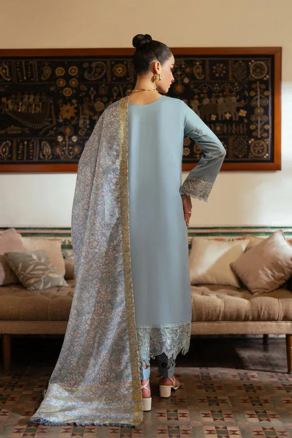 Aabyaan | Miraal Signature Embroidered Viscose | MALEEN (AV-04) - Aqsa Fabrics