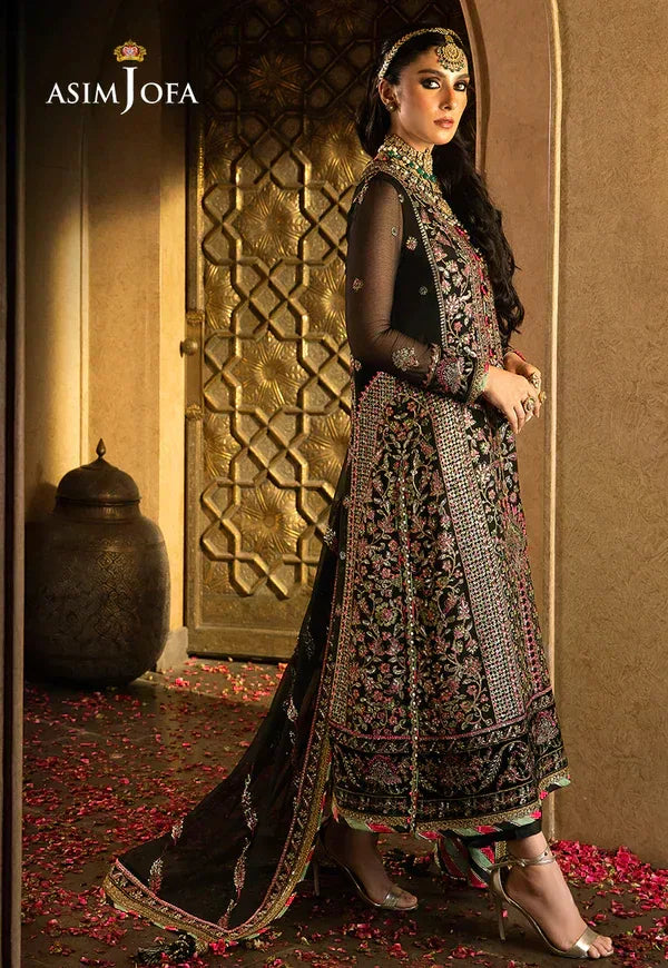 Asim Jofa | Velvet Festive 23 | AJVF-01 - Aqsa Fabrics