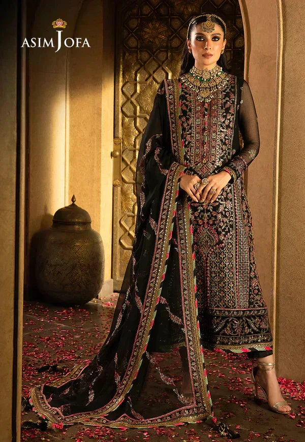Asim Jofa | Velvet Festive 23 | AJVF-01 - Aqsa Fabrics