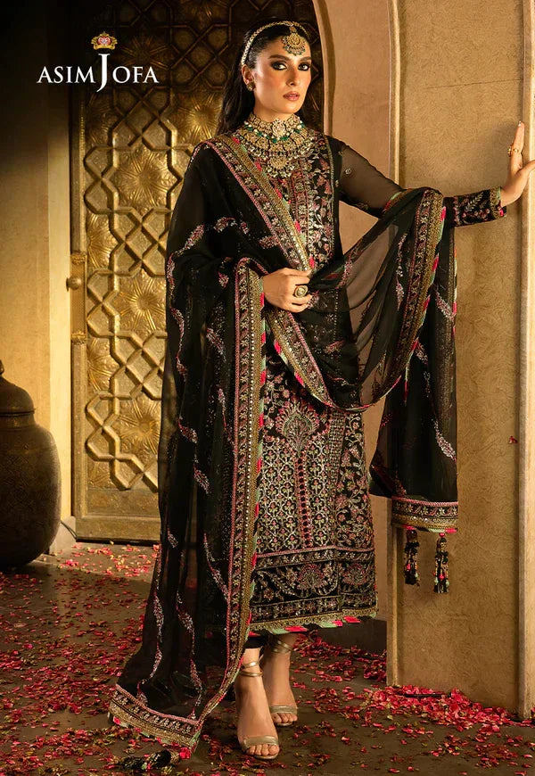 Asim Jofa | Velvet Festive 23 | AJVF-01 - Aqsa Fabrics