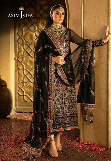 Asim Jofa | Velvet Festive 23 | AJVF-01 - Aqsa Fabrics