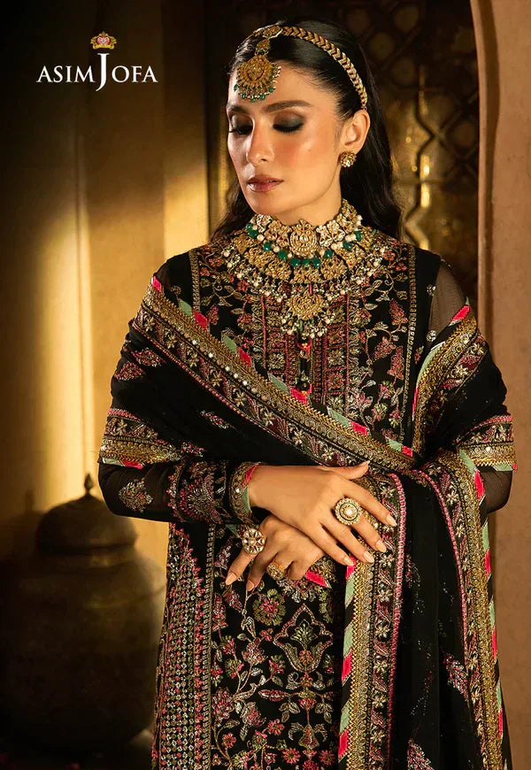 Asim Jofa | Velvet Festive 23 | AJVF-01 - Aqsa Fabrics