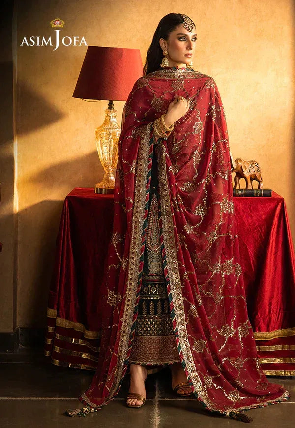Asim Jofa | Velvet Festive 23 | AJVF-10 - Aqsa Fabrics