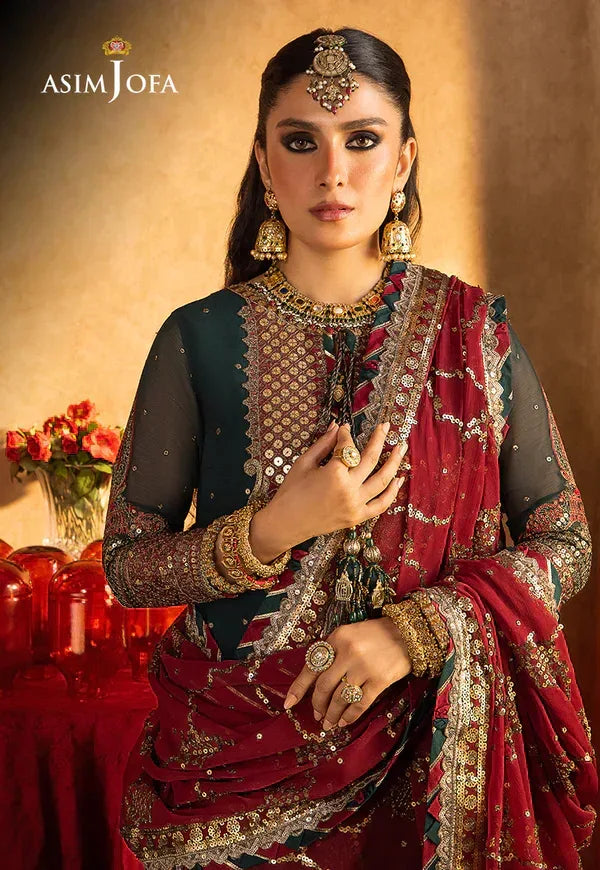 Asim Jofa | Velvet Festive 23 | AJVF-10 - Aqsa Fabrics