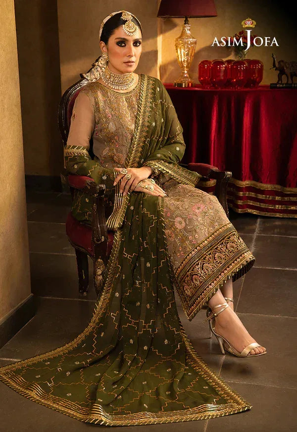 Asim Jofa | Velvet Festive 23 | AJVF-05 - Aqsa Fabrics