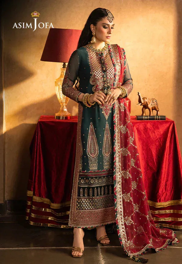 Asim Jofa | Velvet Festive 23 | AJVF-10 - Aqsa Fabrics