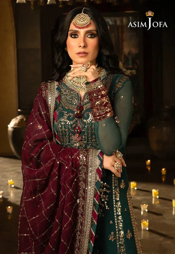 Asim Jofa | Velvet Festive 23 | AJVF-09 - Aqsa Fabrics