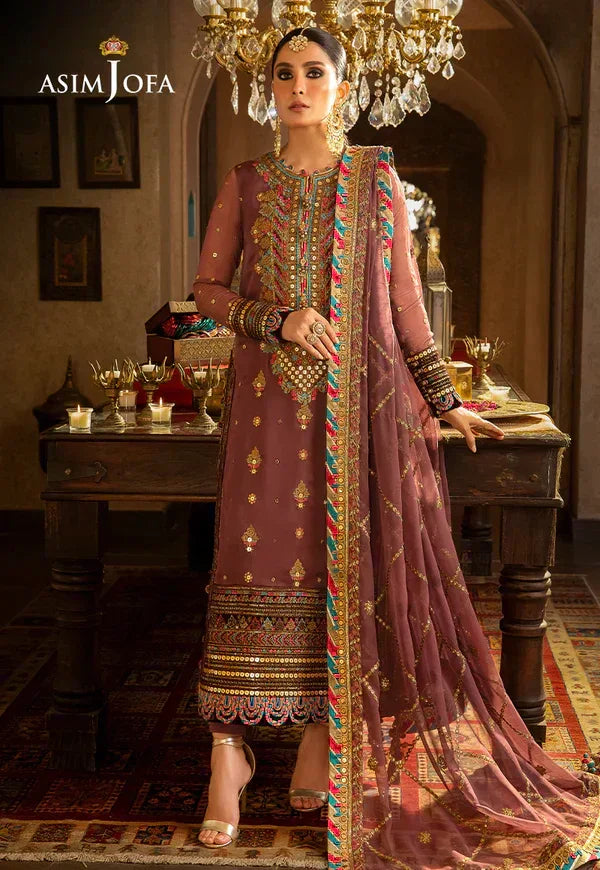 Asim Jofa | Velvet Festive 23 | AJVF-02 - Aqsa Fabrics