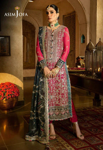 Asim Jofa | Velvet Festive 23 | AJVF-06 - Aqsa Fabrics