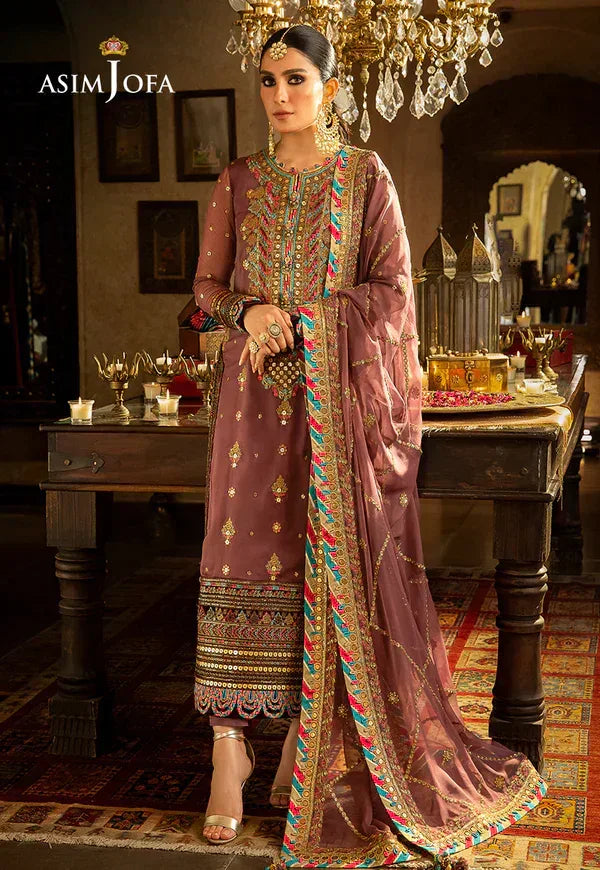 Asim Jofa | Velvet Festive 23 | AJVF-02 - Aqsa Fabrics