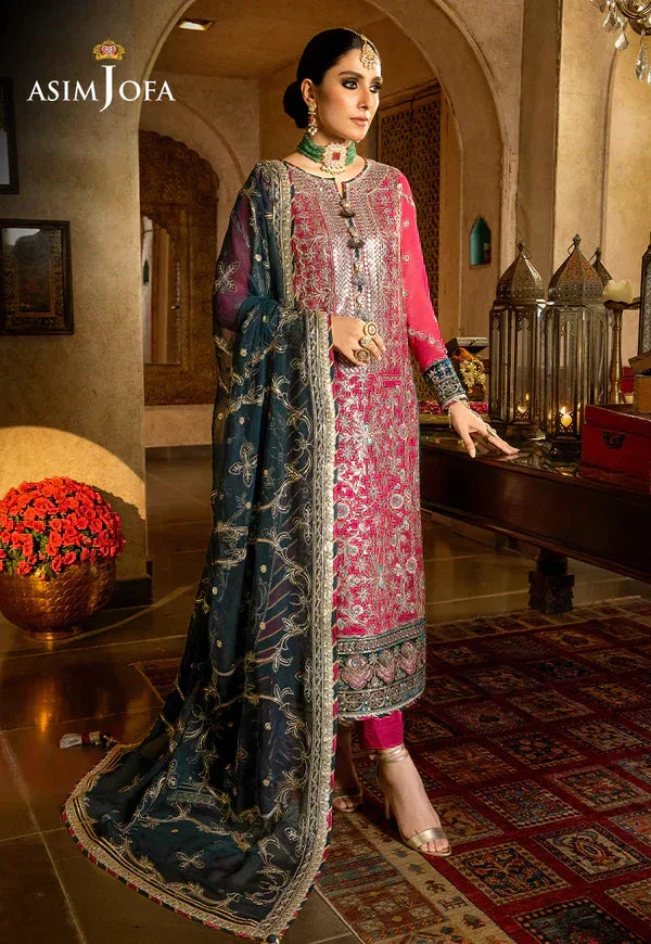 Asim Jofa | Velvet Festive 23 | AJVF-06 - Aqsa Fabrics