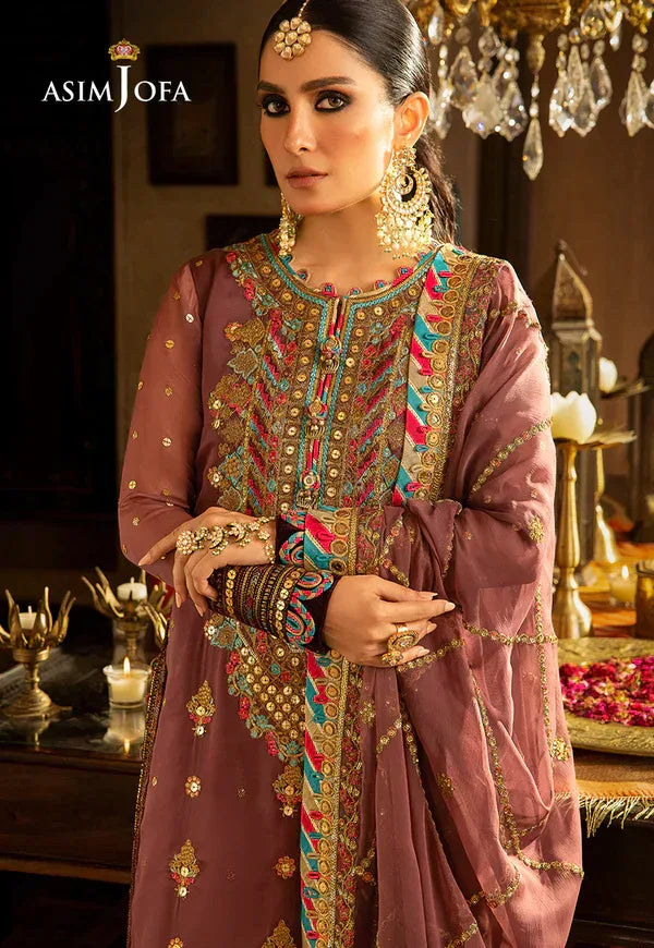 Asim Jofa | Velvet Festive 23 | AJVF-02 - Aqsa Fabrics