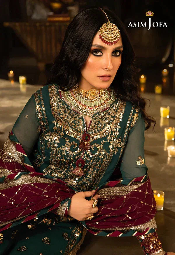 Asim Jofa | Velvet Festive 23 | AJVF-09 - Aqsa Fabrics