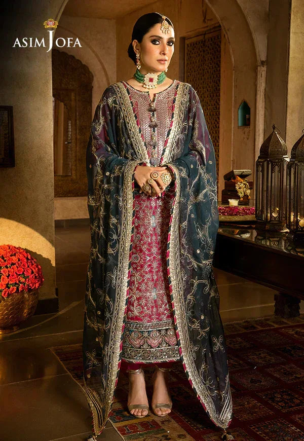Asim Jofa | Velvet Festive 23 | AJVF-06 - Aqsa Fabrics