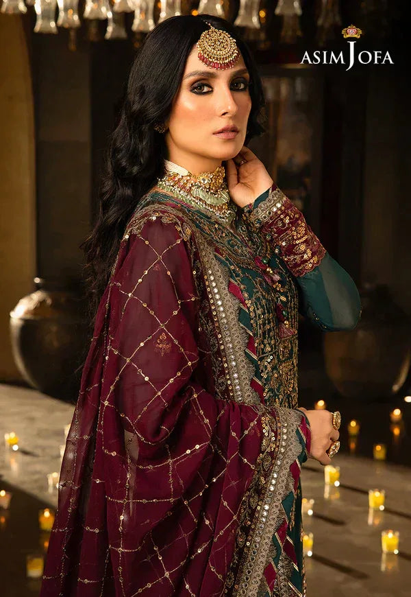 Asim Jofa | Velvet Festive 23 | AJVF-09 - Aqsa Fabrics