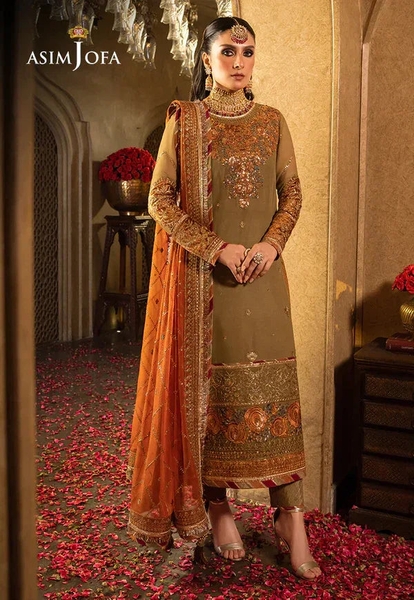 Asim Jofa | Velvet Festive 23 | AJVF-08 - Aqsa Fabrics