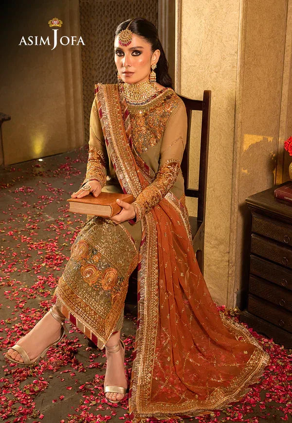 Asim Jofa | Velvet Festive 23 | AJVF-08 - Aqsa Fabrics