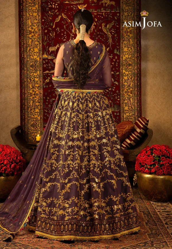 Asim Jofa | Velvet Festive 23 | AJVF-03 - Aqsa Fabrics