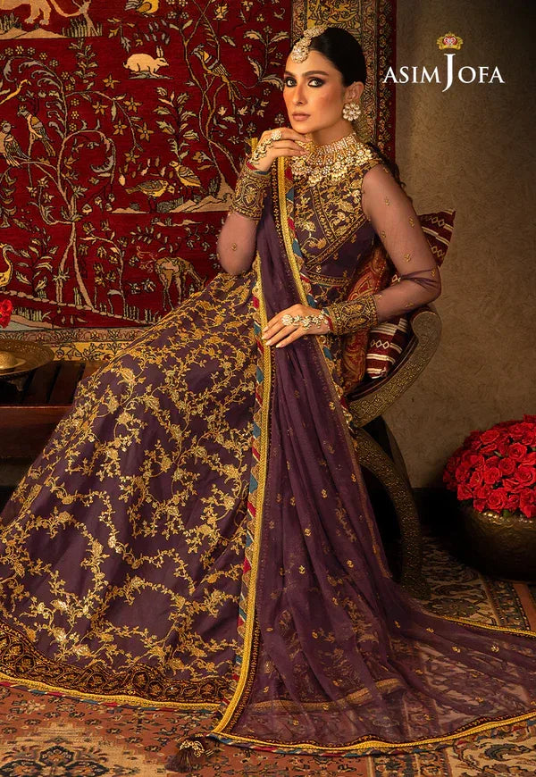 Asim Jofa | Velvet Festive 23 | AJVF-03 - Aqsa Fabrics