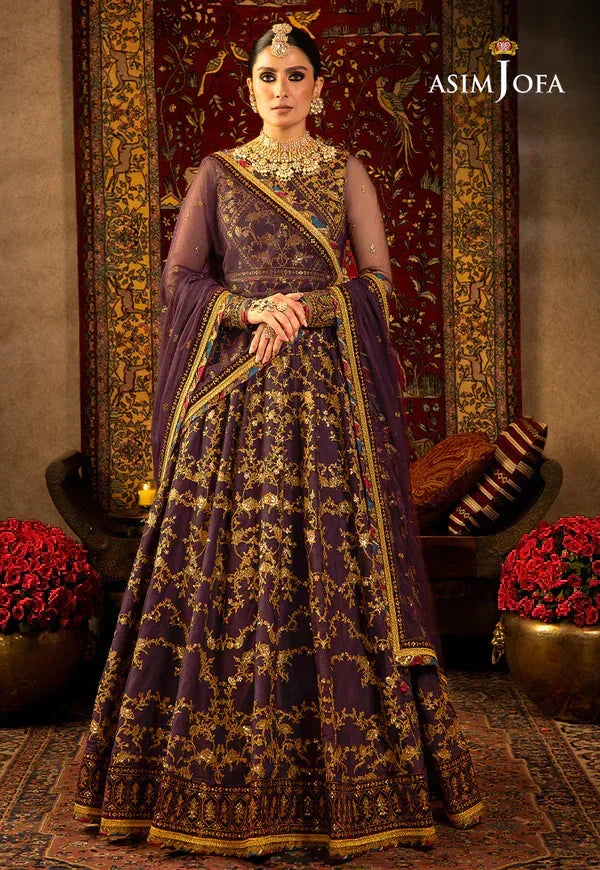 Asim Jofa | Velvet Festive 23 | AJVF-03 - Aqsa Fabrics