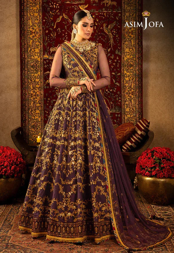 Asim Jofa | Velvet Festive 23 | AJVF-03 - Aqsa Fabrics