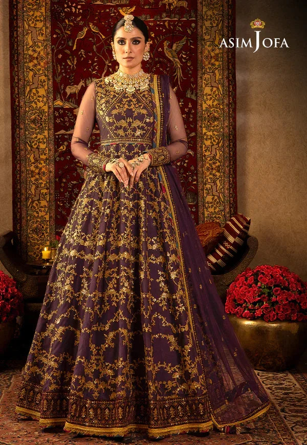 Asim Jofa | Velvet Festive 23 | AJVF-03 - Aqsa Fabrics