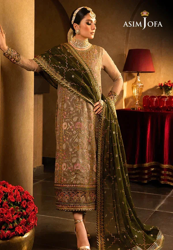 Asim Jofa | Velvet Festive 23 | AJVF-05 - Aqsa Fabrics
