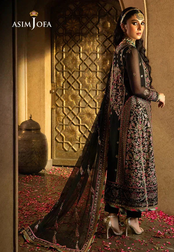 Asim Jofa | Velvet Festive 23 | AJVF-01 - Aqsa Fabrics